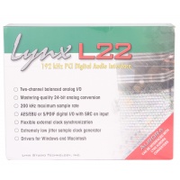 Lynx L22 2-channel PCI Audio Interface